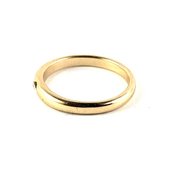 Beautiful Gold Tone Rhinestone Ring Size 7.5 - Picture 3 of 4